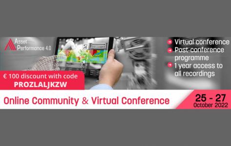 Online - Asset Performance 4.0 2022 Virtual Conference